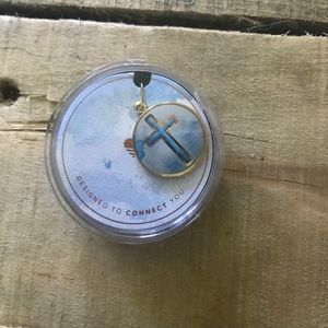 Alex and Ani Cross Chain Station Charm